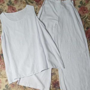 COPY - Bryn Walker Linen summer outfit.